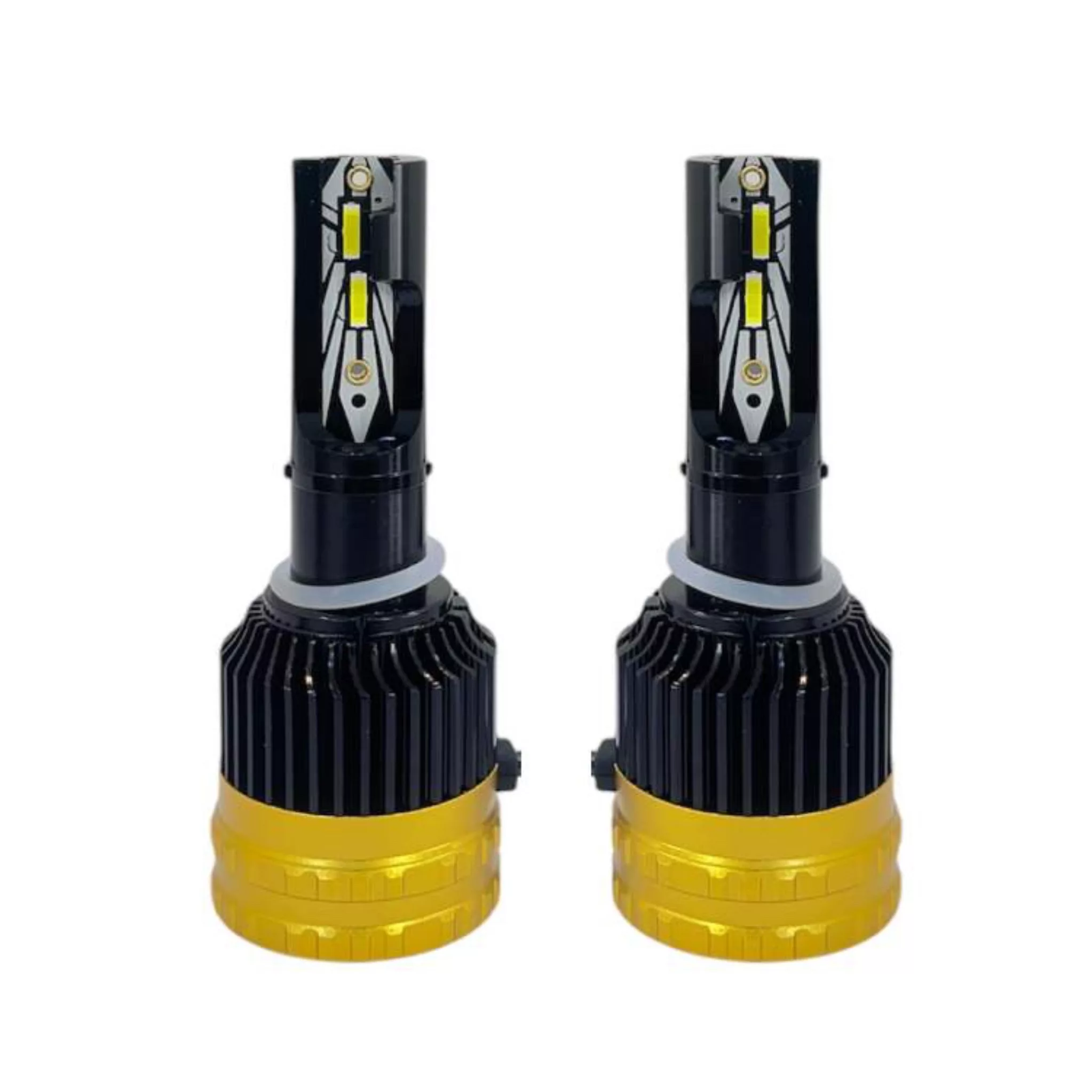 لامپ هدلایت خودرو تک پرو مدل لنزوf33 تک حالته پایه h7 بسته 2 عددی