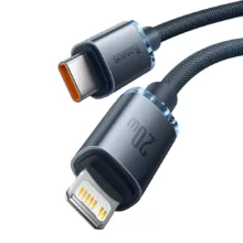 کابل تبدیل USB-C به لایتنینگ باسئوس مدل CAJY000201 طول 1.2 متر