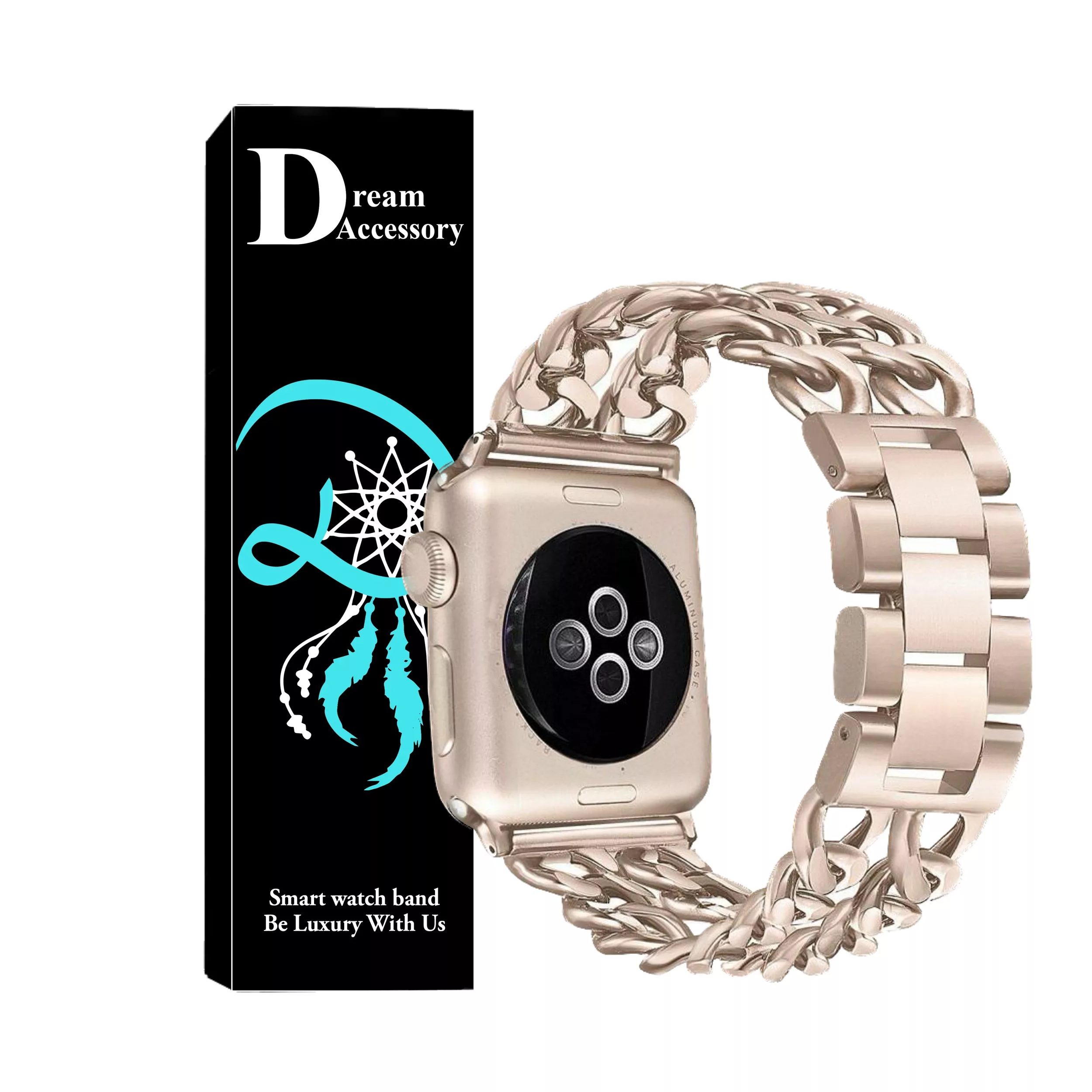 بند دریم مدل Cartier 2R مناسب برای اپل واچ  SE New 40mm