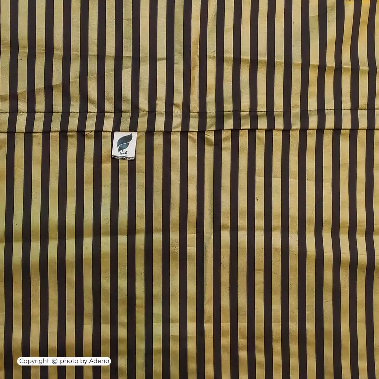 ملحفه آدنو مدل راه راه کد MB01 یک نفره سایز 90x200 سانتی متر