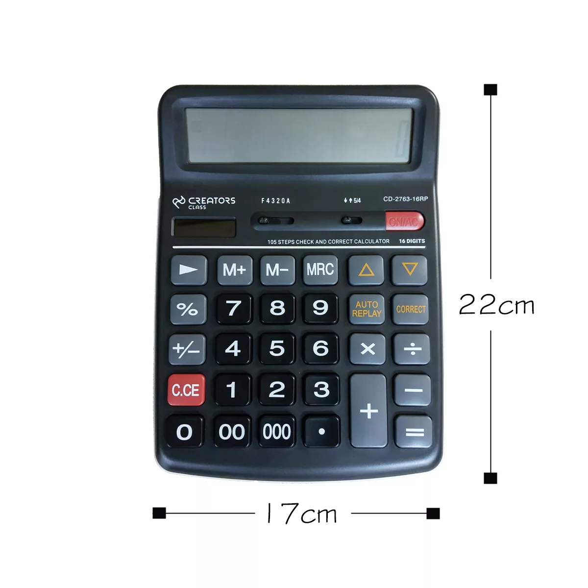 ماشین حساب سی کلاس کریتورز مدل DC-2763-16RP کد 16