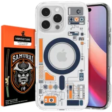 کاور سامورایی مدل SPG-Analogue مناسب برای گوشی موبایل اپل iPhone 16 Pro Max