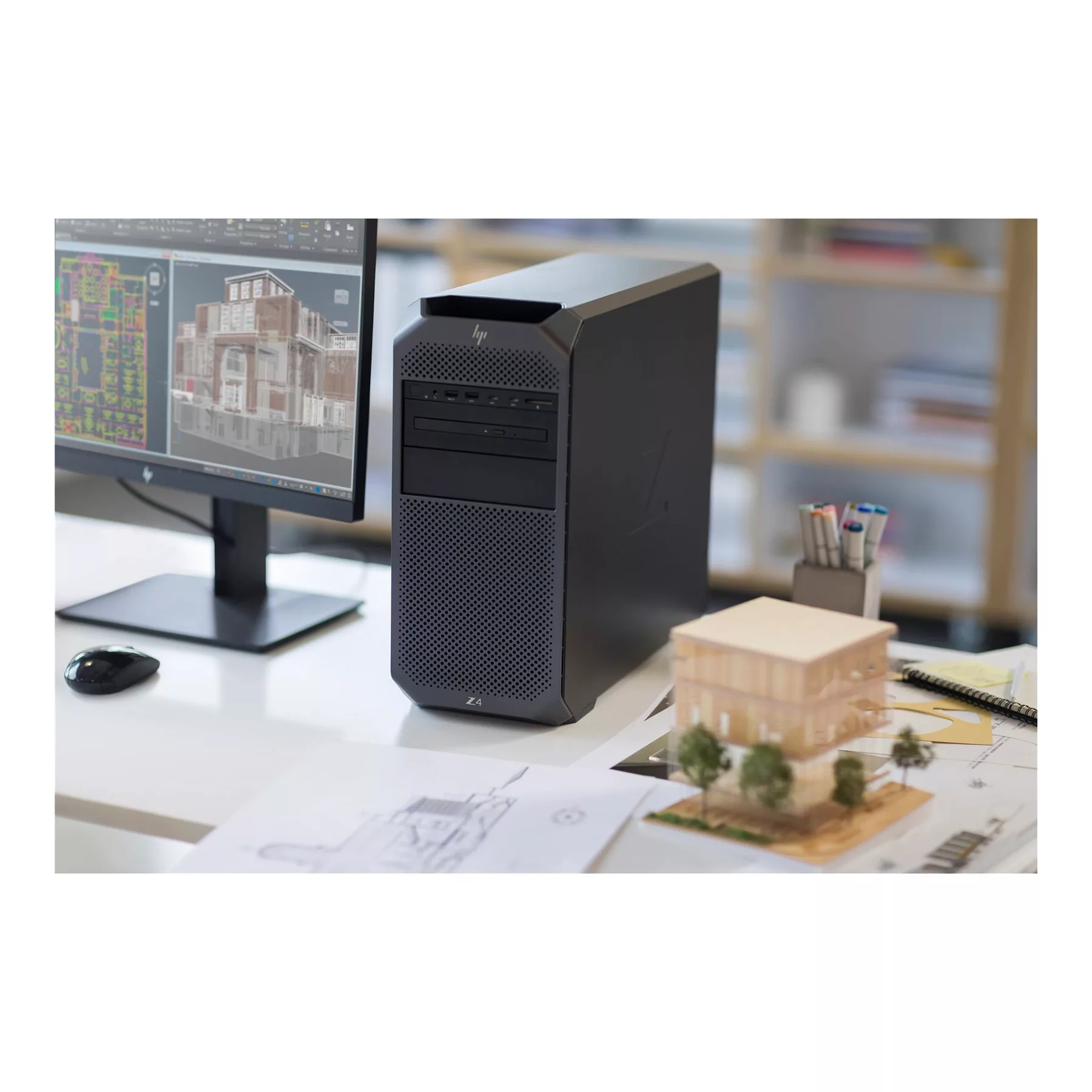 کیس کامپیوتر اچ پی مدل Z4 G4 Xeon W-2123