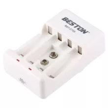 شارژر باتری بستون مدل BST-C705 به همراه 2 عدد باتری نیم قلمی