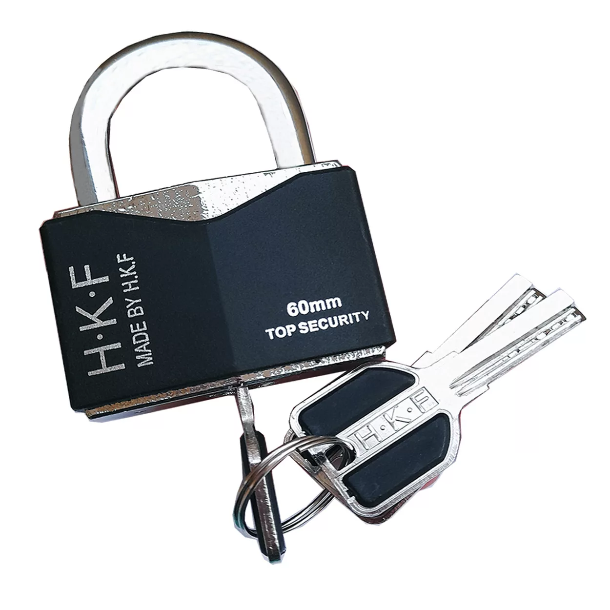 قفل آویز اچ کی اف مدل moon - 007 سایز 60 میلی متر