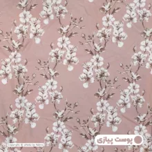 ملحفه آدنو مدل زنبق کد IR121 یک نفره سایز 140x240 سانتی متر