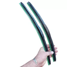 تیغه برفپاکن وی ام ان مدل هیبریدی "22+"22 اینج مناسب برای پژو 405 و ایسوزو بسته 2عددی