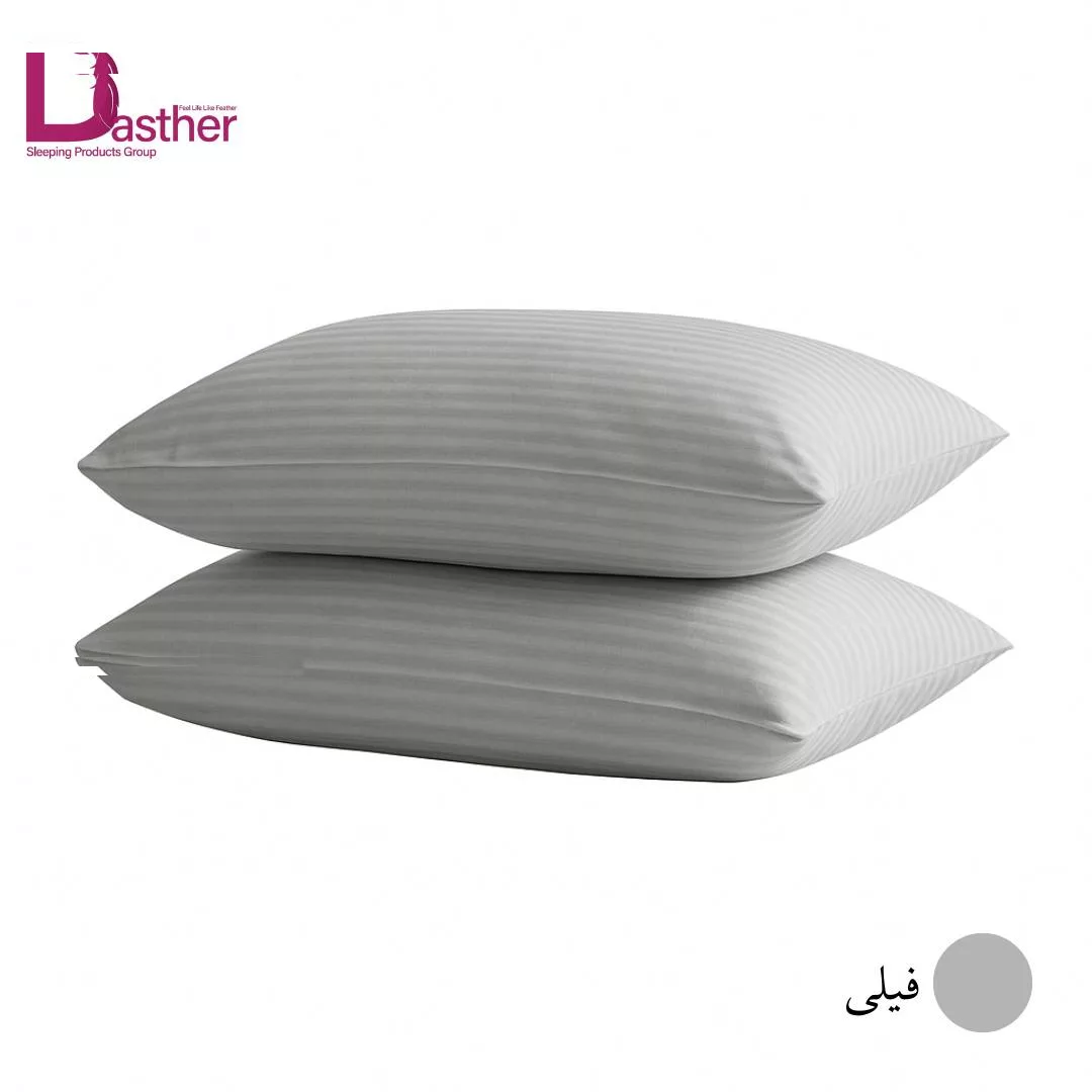 رو بالشی دستر مدل هتلی سایز 70*50 سانتی متر بسته دو عددی