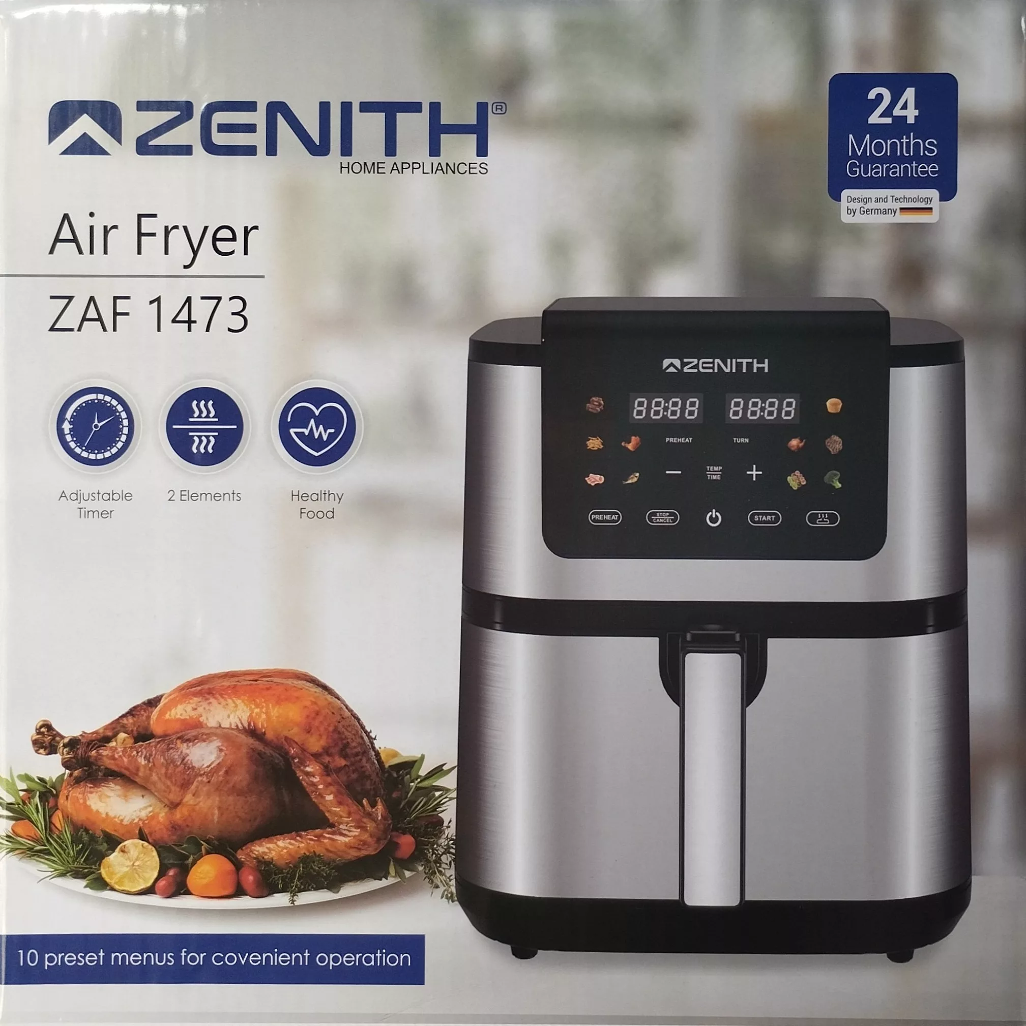 سرخکن 10 لیتر زنیت مدل 1473