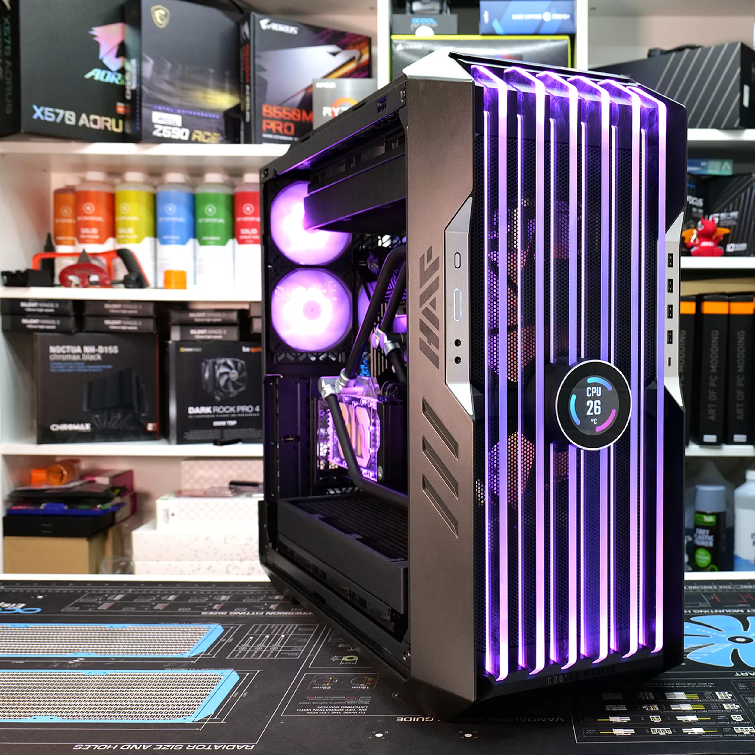 کیس کامپیوتر گیمینگ کولر مستر مدل HAF 700 EVO