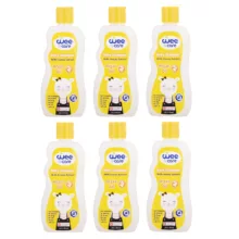 شامپو بچه وی کر مدل روغن آرگان و عصاره عسل حجم 200 میلی لیتر بسته 6 عددی