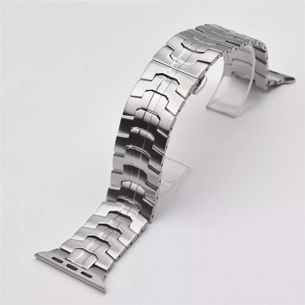 بند گوف مدل Link Metalix مناسب برای اپل واچ سری 1/2/3/4/5/6/7/8/9/SE/ULTRA/ULTRA 2 سایز 42/44/45/49 میلی متری