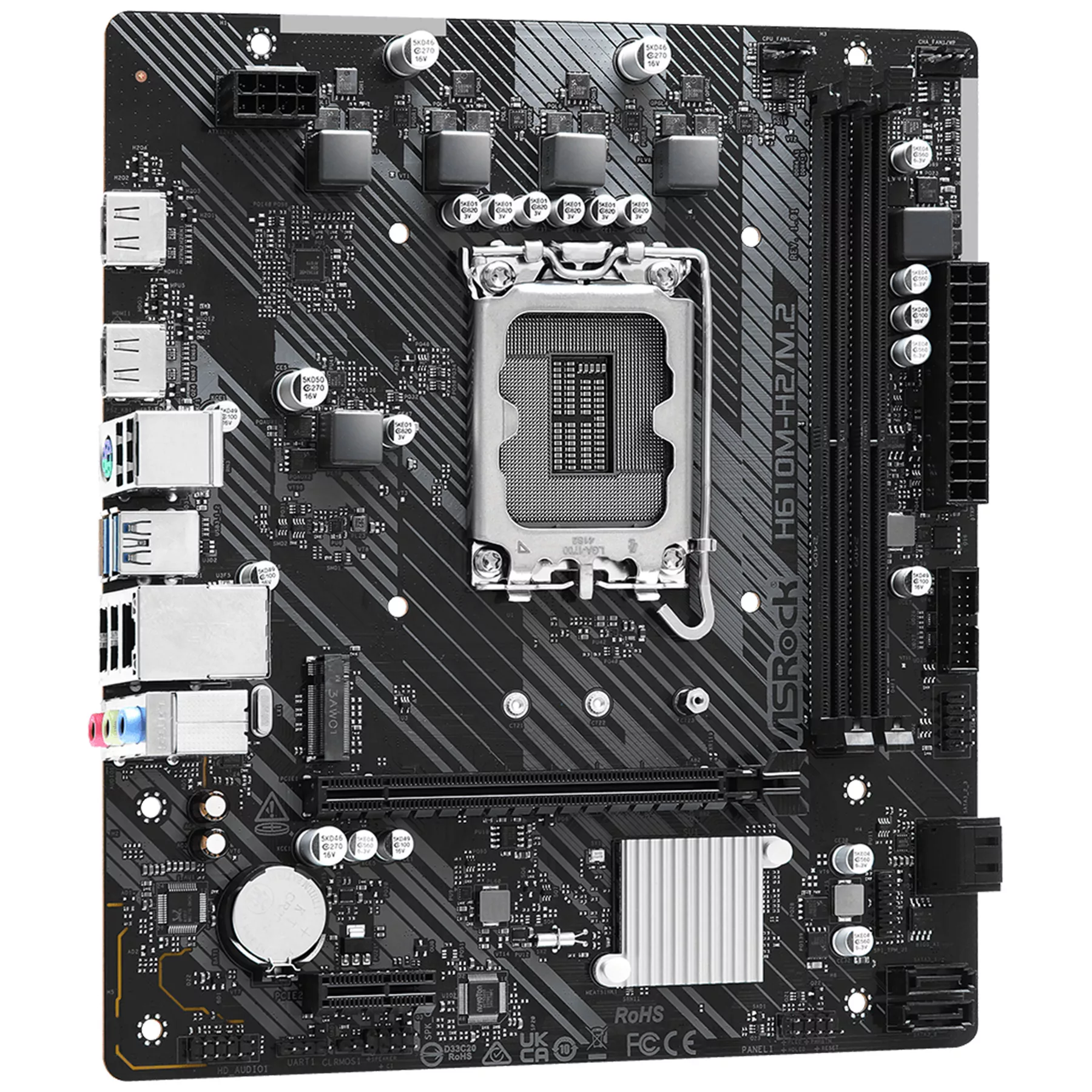 مادربرد ازراک مدل H610M-H2/M.2 D4