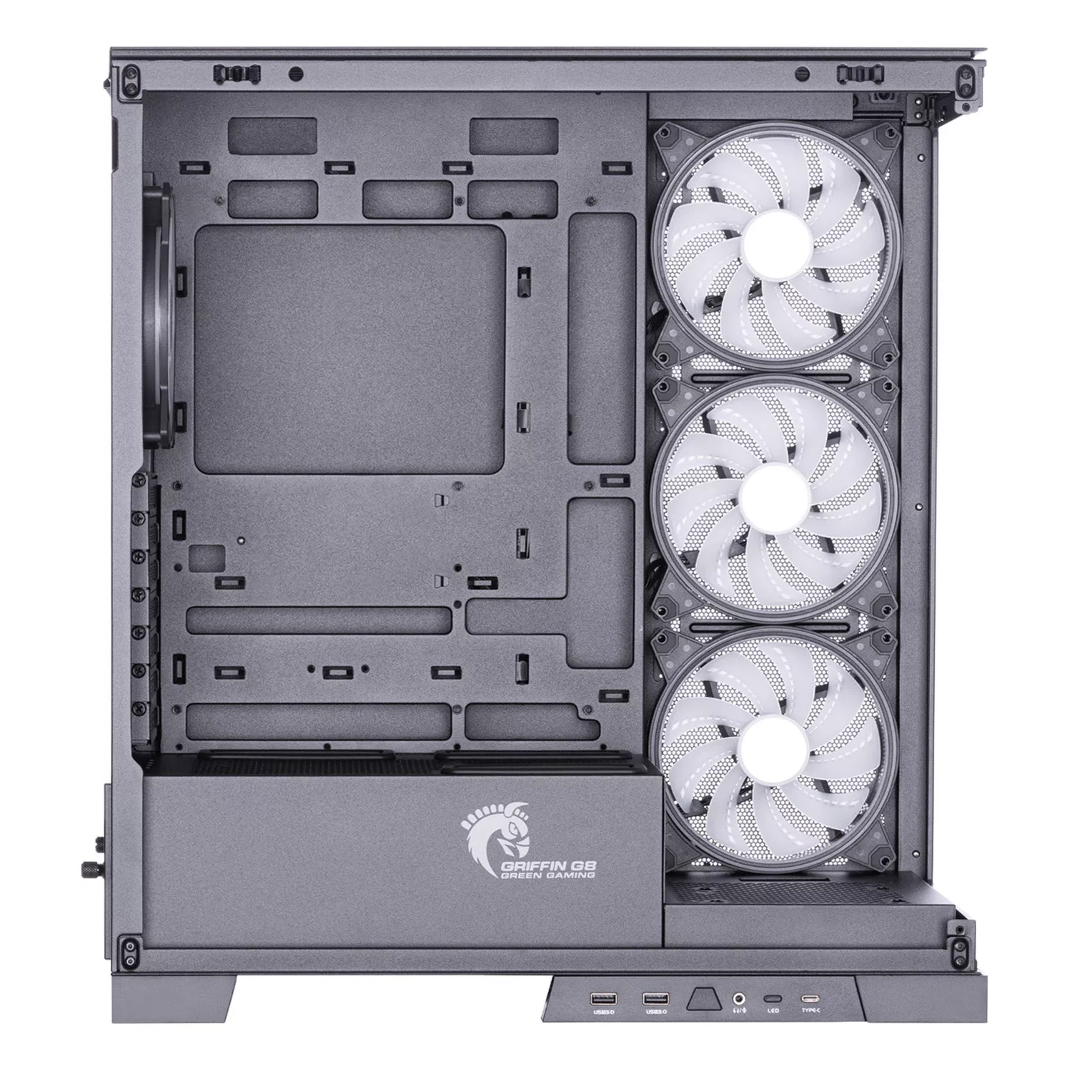 کیس کامپیوتر گیمینگ گرین مدل GRIFFIN G8