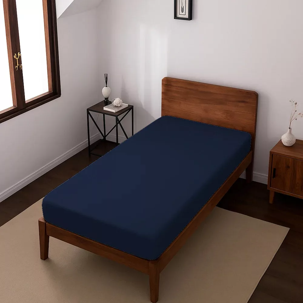 ملحفه فیلور آدنو مدل Plain کد FI37 یک نفره سایز 200x90 سانتیمتر