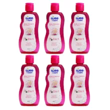 شامپو سر و بدن کودک وی کر مدل عصاره آلوئه ورا و عصاره بابونه حجم 230 میلی لیتر بسته 6 عددی