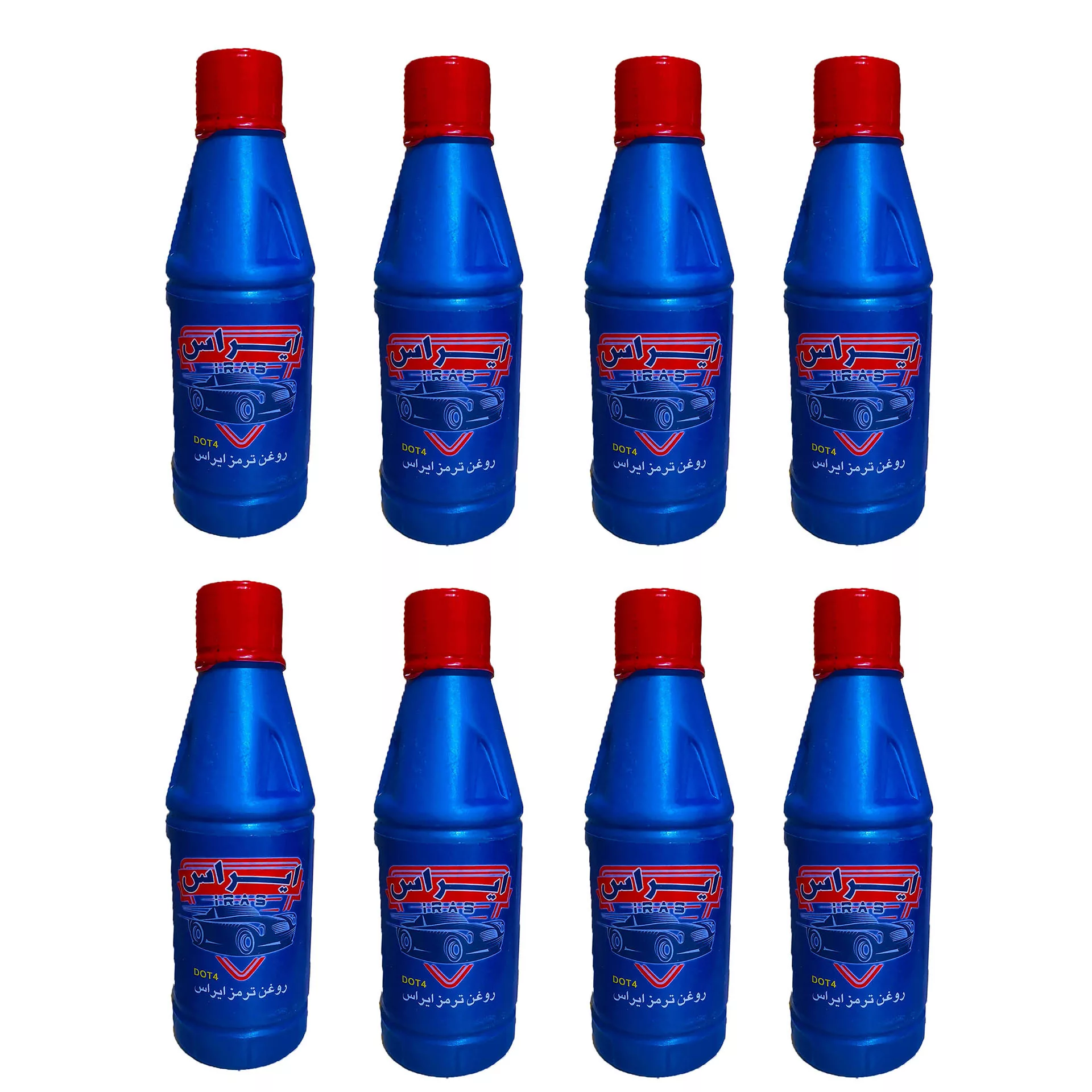 روغن ترمز ایراس مدل A8 حجم 250 میلی لیتر بسته 8 عددی