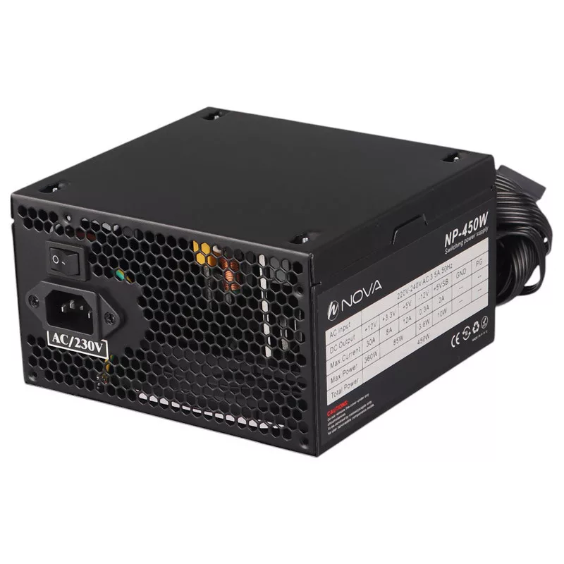 منبع تغذیه کامپیوتر ان نوا مدل NP-450