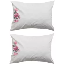 رو بالشی ال سی دابلیو هوم مدل Cicekler بسته 2 عددی