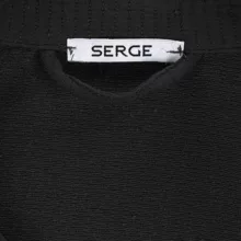 تونیک آستین بلند زنانه سرژه مدل 232163 رنگ مشکی