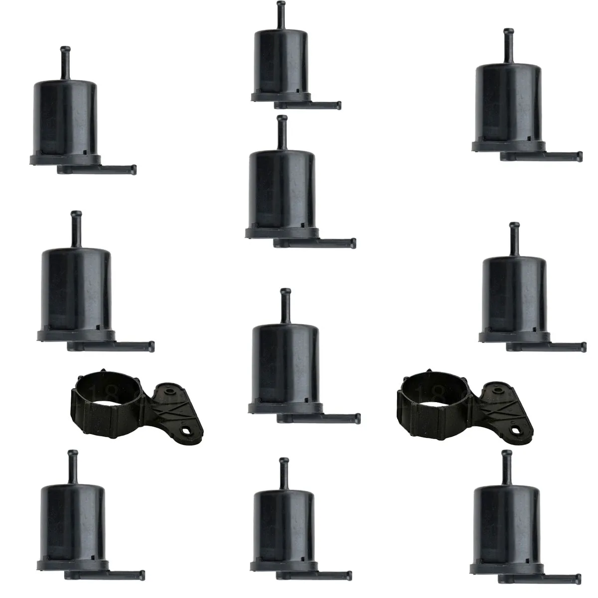 فیلتر بنزین پرفلوکس مدل poli kaj مناسب برای پراید بسته ده عددی