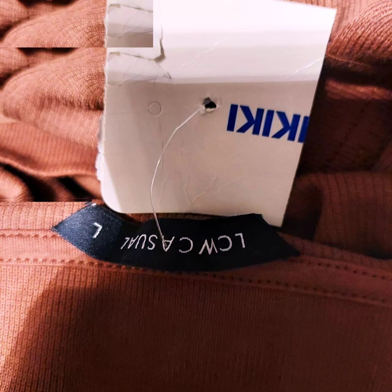 تونیک آستین بلند زنانه ال سی وایکیکی مدل سوپر اسلیم فیت