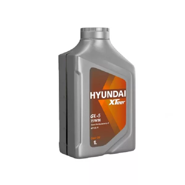 روغن گیربکس خودرو هیوندای اکس تیر مدل GL5 75W90 حجم 1 لیتر