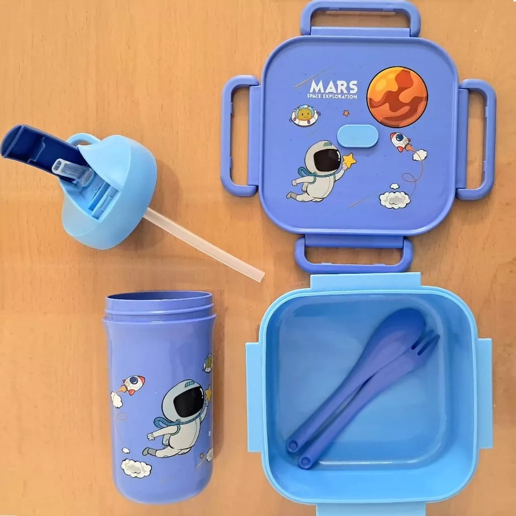 سرویس غذاخوری 6 پارچه کودک مدل CH-64/2MARSE-SPACE