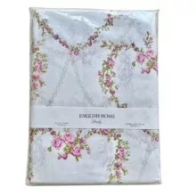 روکش لحاف پنبه انگلیش هوم مدل Rose Heart یک نفره سایز 220x160 سانتی‌متر
