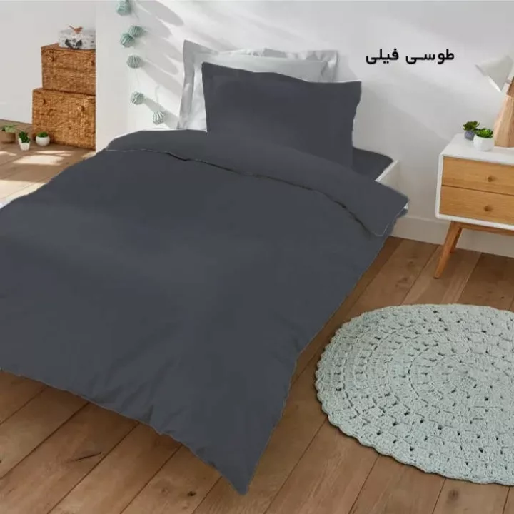 سرویس روتختی مدل میکروفایبر کد 90 یک نفره چهار تکه