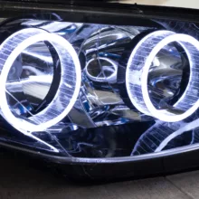 چراغ جلو خودرو گروه پژوهش صنعت مدرن مدل Pa101 مناسب برای پژو 206 بسته دو عددی