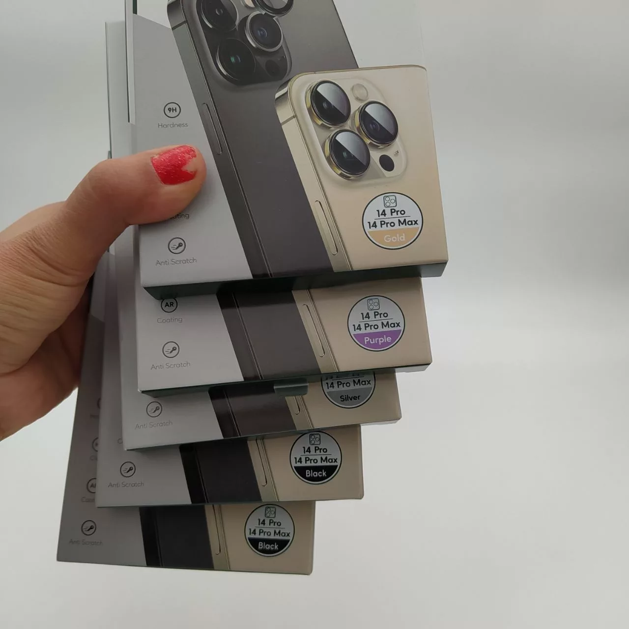 محافظ لنز دوربین گرین لاین مدل HD مناسب برای گوشی موبایل اپل Iphone 14 pro / Iphone 14pro max