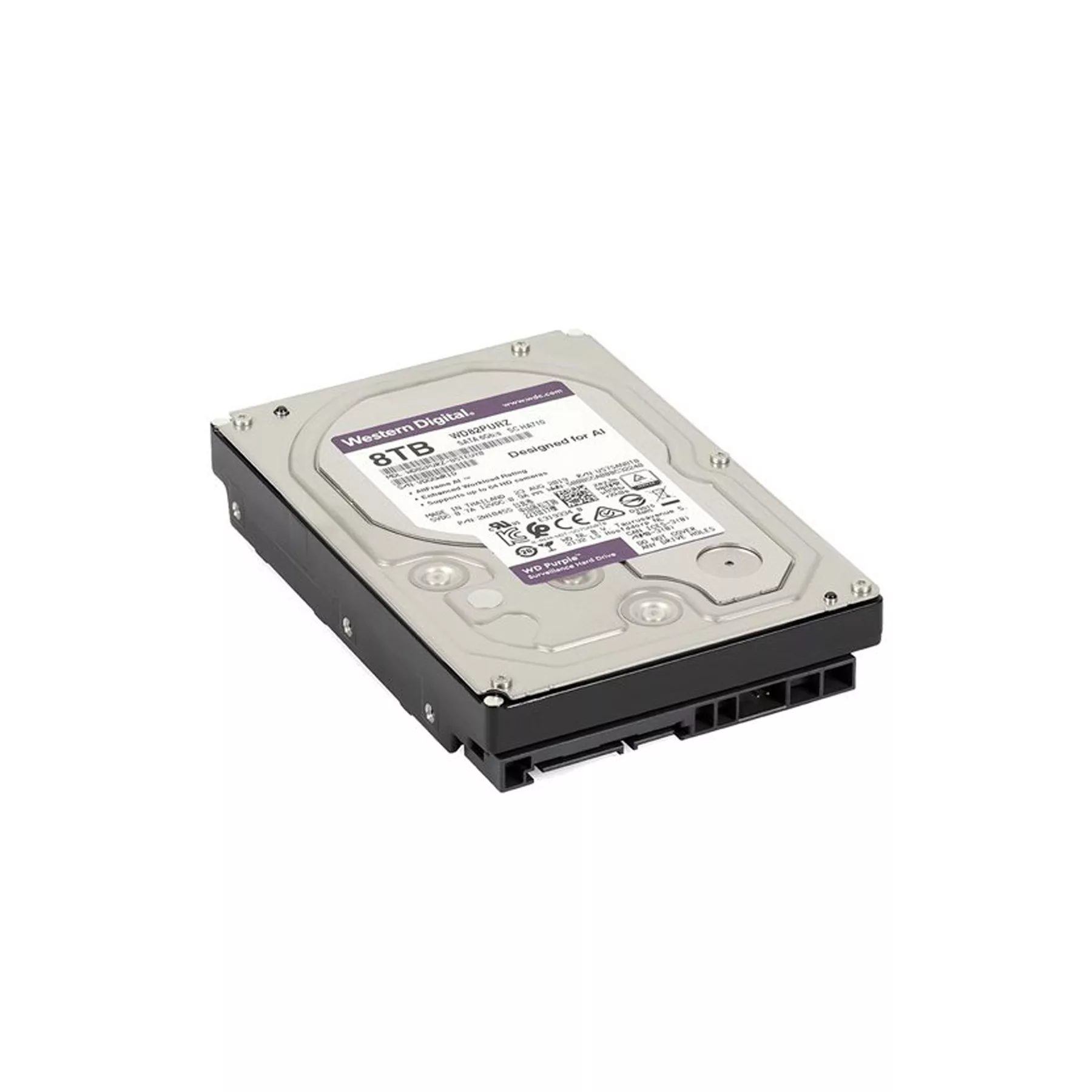 هارددیسک اینترنال وسترن دیجیتال مدل Purple WD82PURZ ظرفیت 8 ترابایت