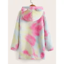 هودی زنانه مدل خرسی آبرنگی