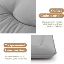 تشک مهمان ماتیسا مدل MTGS4W دونفره سایز 200×180 سانتیمتر