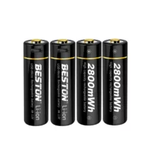 باتری قلمی قابل شارژ بستون مدل LION2800MAH کد میکرو USB بسته چهار عددی