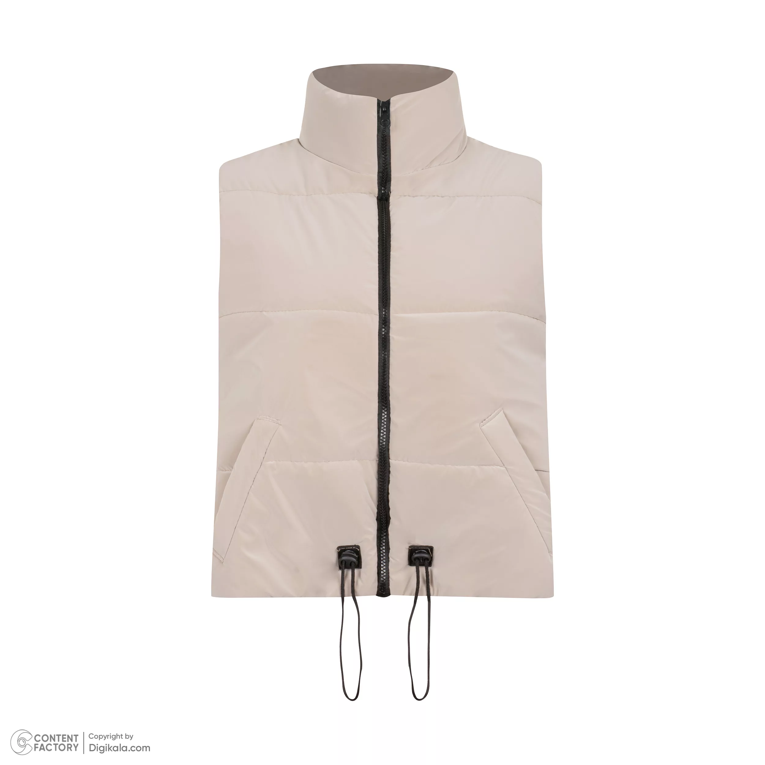 پافر زنانه سون پون مدل 225 رنگ کرم