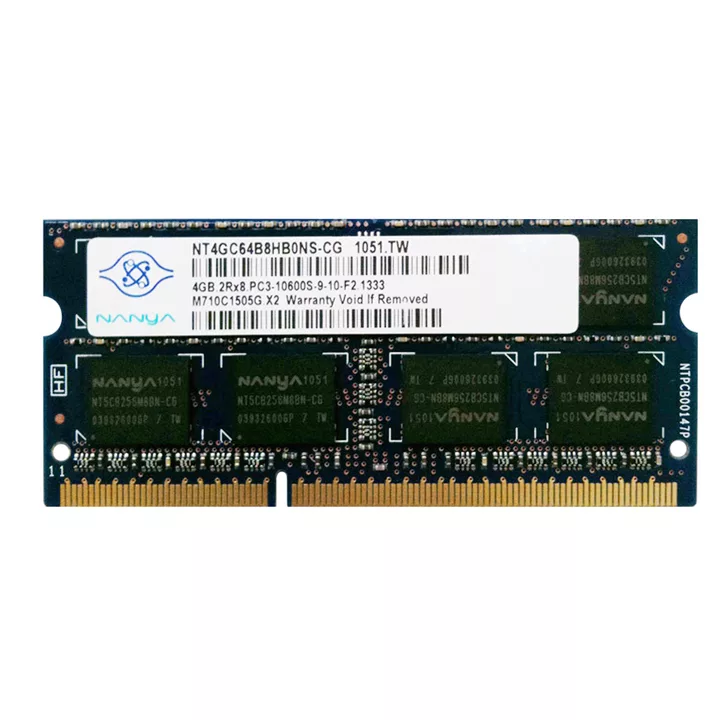 رم لپ‌تاپ DDR3 تک کاناله 1333 مگاهرتز CL9 نانیا مدل NT4GC64B8HB0NS-CG ظرفیت 4 گیگابایت