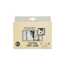 دستمال دست و صورت نوزاد بی بی بی مدل کوالا سایز مجموعه 6 عددی