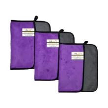 دستمال تمیز کننده LCD میلان مدل سوپر میکروفایبر پلاس بسته 3 عددی