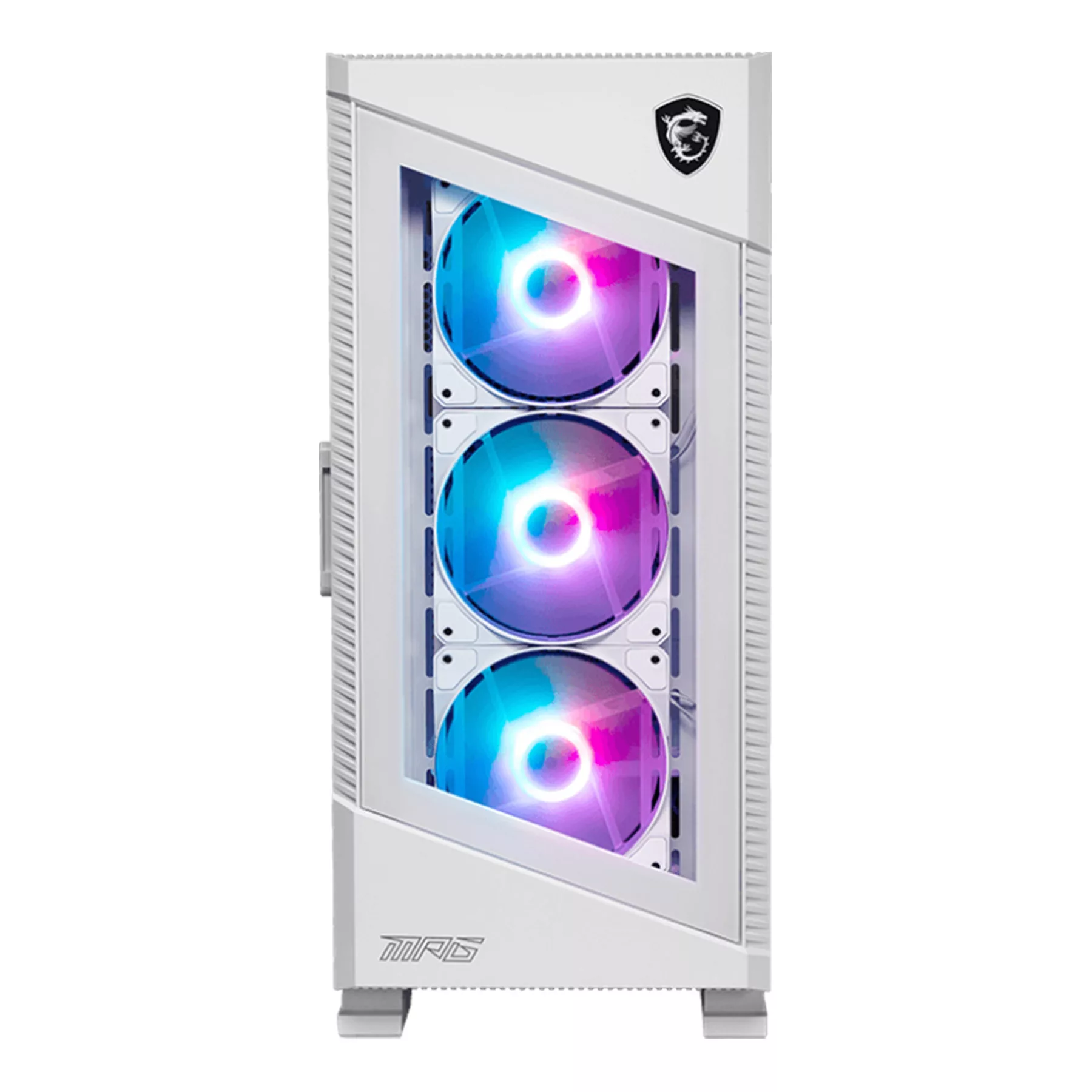 کیس کامپیوتر گیمینگ ام اس آی مدل MPG VELOX 100R WHITE
