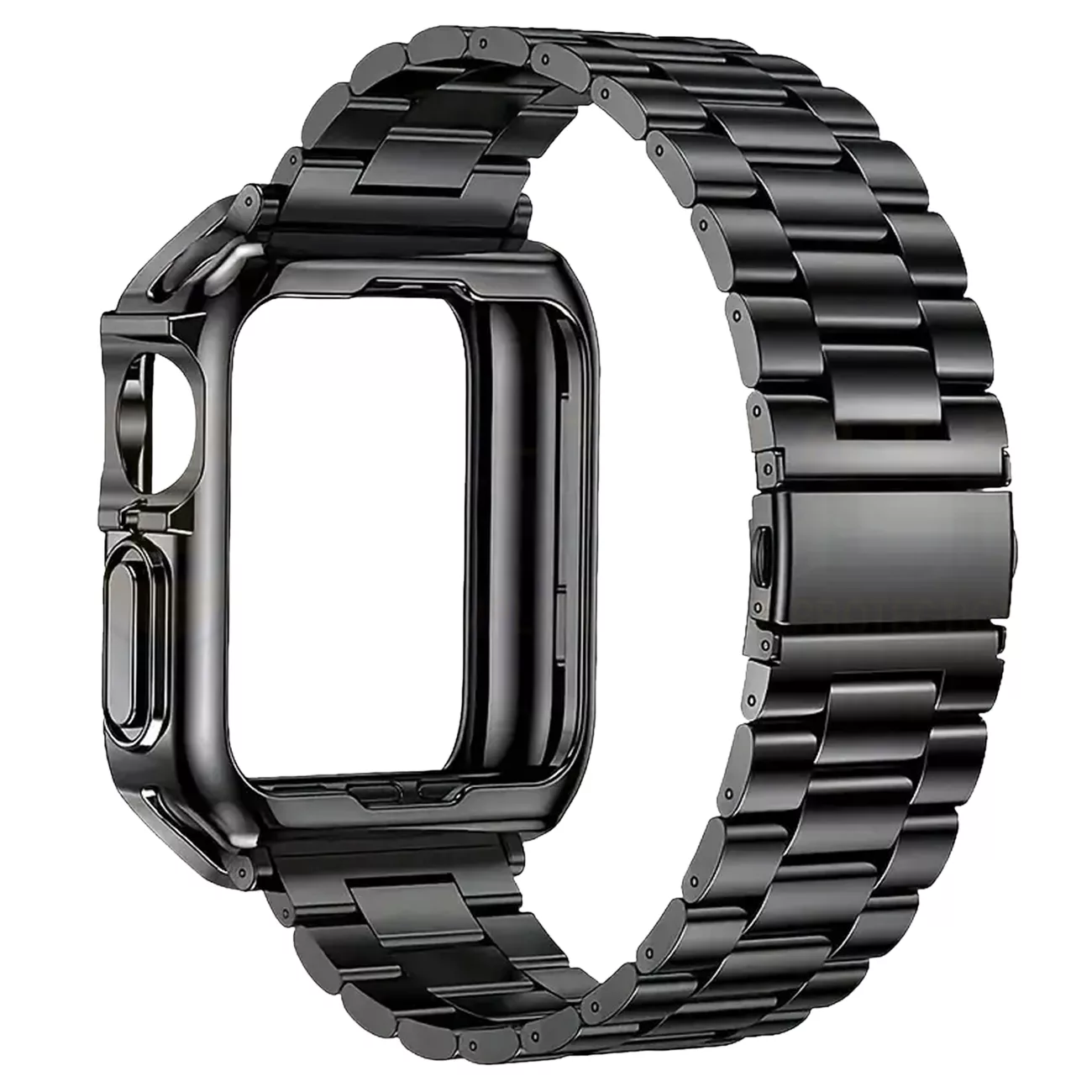 بند آلتیمیت شیلد مدل 3BLX مناسب برای اپل واچ سری 7/8/9 سایز 45 میلی متری به همراه کاور