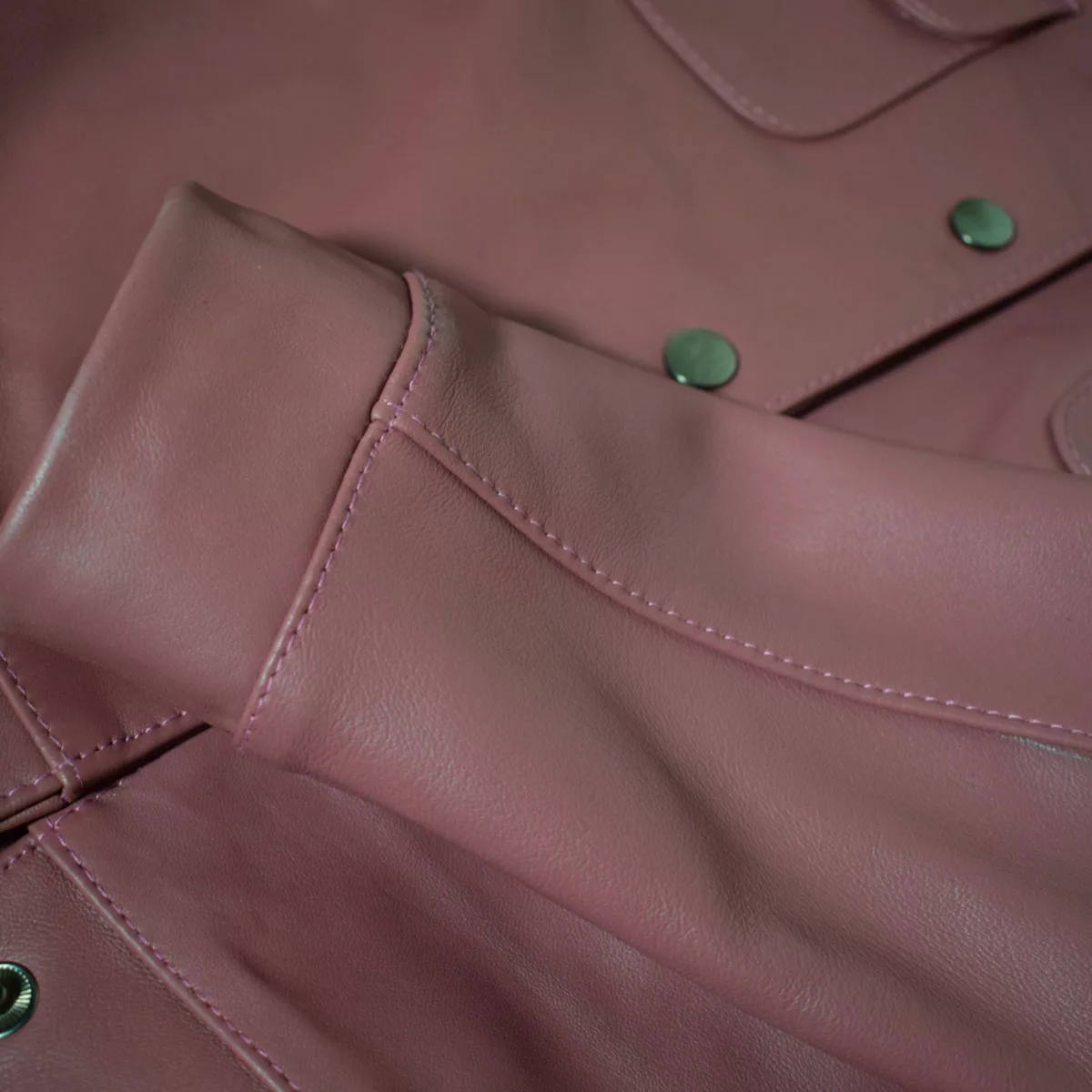 کت چرم زنانه چرمیران مدل FC1024