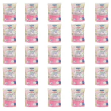 پنبه آرایشی پنبه هیدروفیل بوژان مدل  Colourful - 25 وزن 100 گرم مجموعه 25 عددی