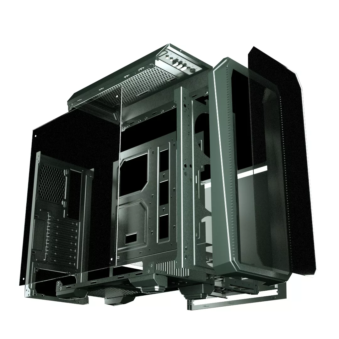 کیس کامپیوتر گیمینگ تسکو مدل GC-TA-4490