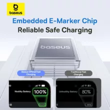 کابل تبدیل USB-C بیسوس مدل Display 2 Fast Charging طول 2 متر