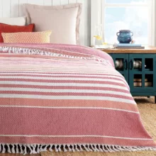 روتختی دو نفره مادام کوکو مدل Sheryl Pembe-Turuncu