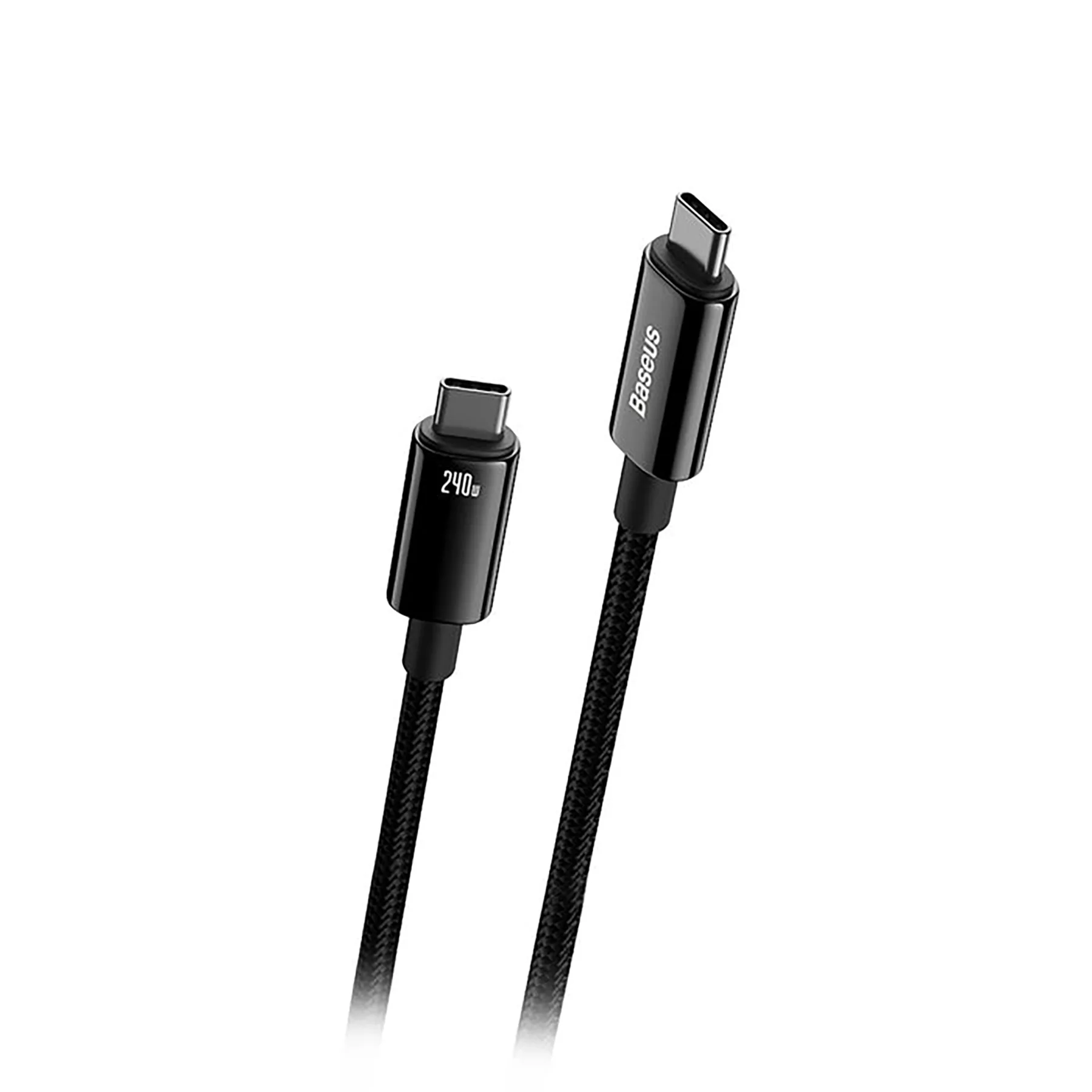 کابل تبدیل USB-C باسئوس مدل (TUNGSTEN (240W طول 1 متر