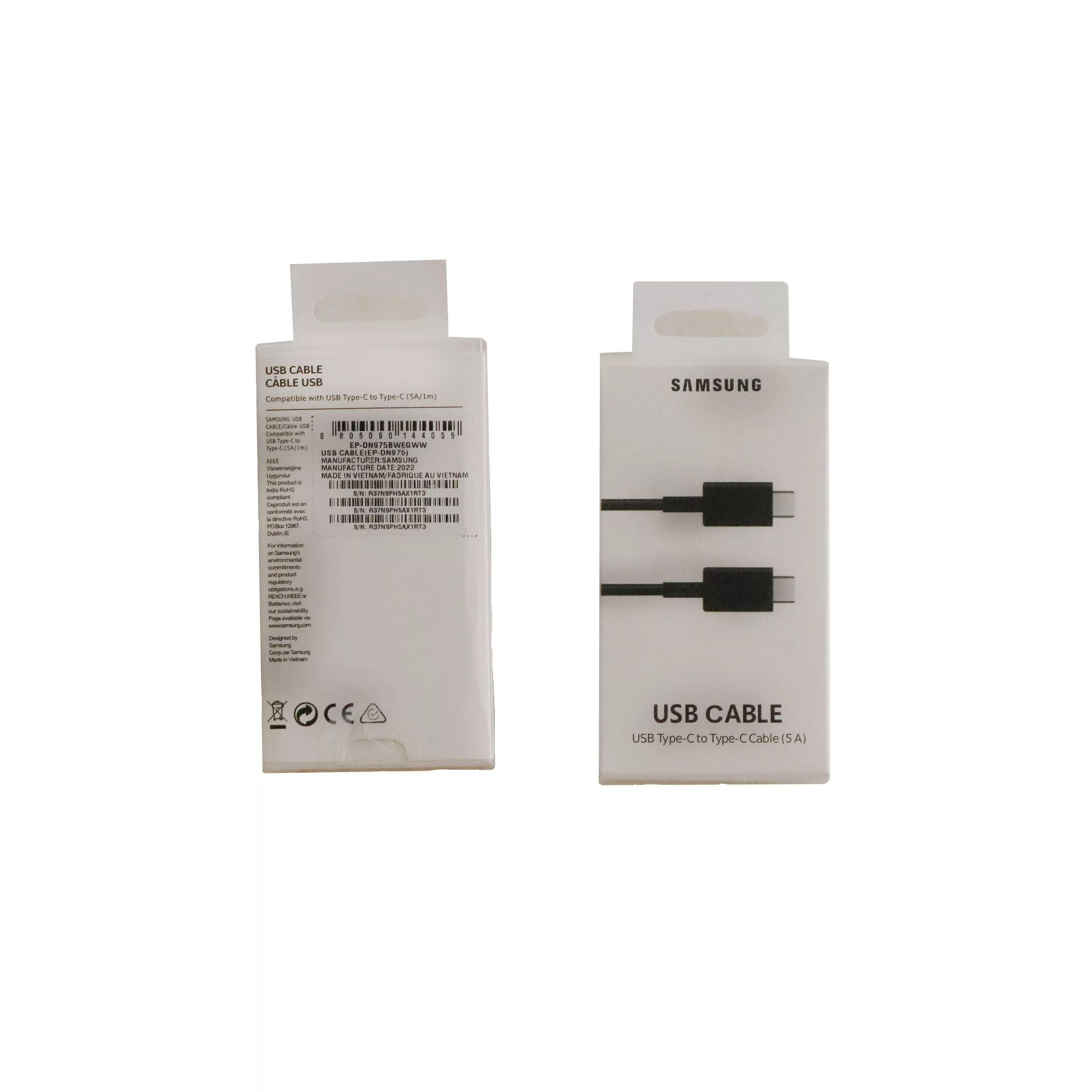 کابل تبدیل usb-c سامسونگ مدل EP-DN975 طول 1 متر