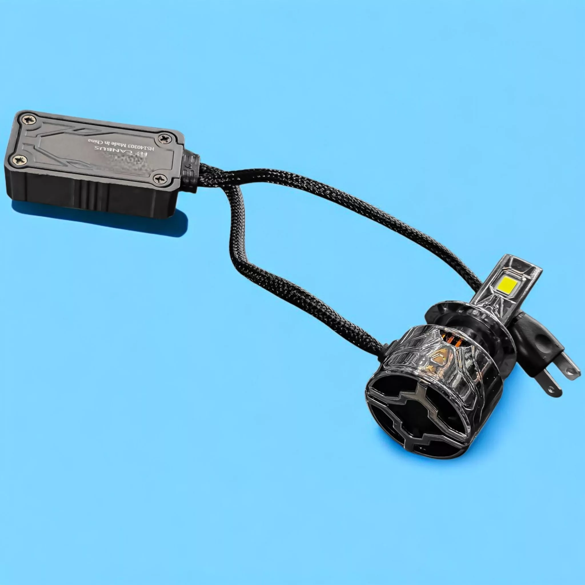 لامپ هدلایت خودرو تک حالته بست یدک مدل یخی کد X10 پایه H7 مناسب برای پراید 111 و 132 بسته 2 عددی